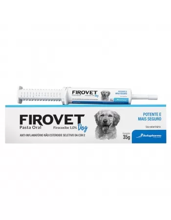 Antiinflamatório Botupharma Firovet Dog Pasta Oral para Cães 35 ml