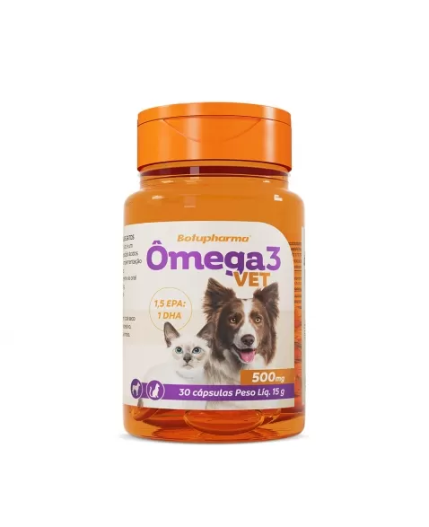 OMEGA 3 VET 500 MG 30 UND