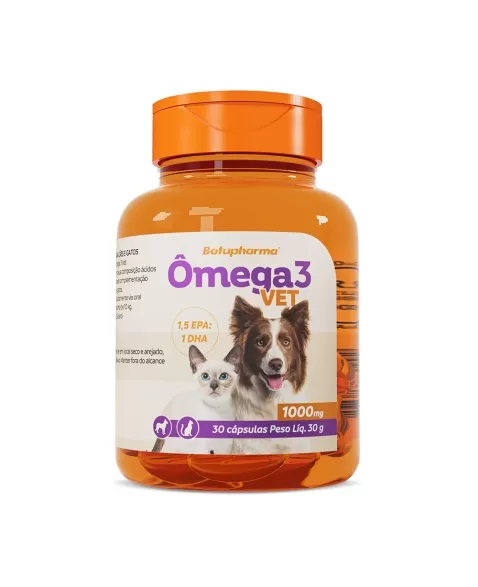 OMEGA 3 VET 1000 MG 30 UND