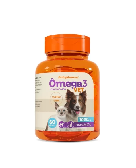 OMEGA 3 VET 1000 MG 60 UND