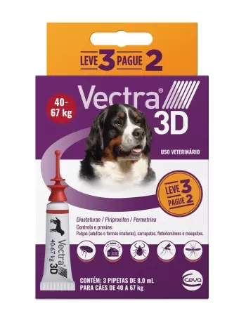 VECTRA 3D CAES 40-67KG 8 ML - L3P2