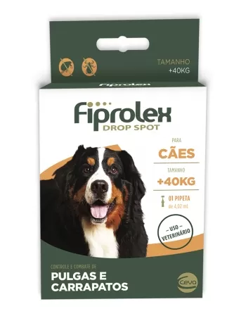 Antipulgas e Carrapatos Ceva Fiprolex para Cães acima de 40 Kg 4,02 ml