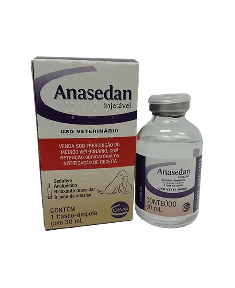 ANASEDAN PET INJ 12X30ML BR