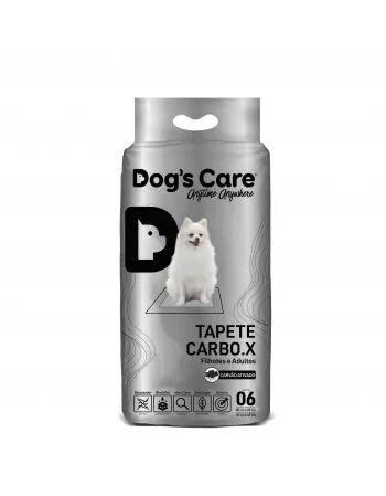 Tapete para Cães Dog´s Care Carbo.X 80x60 6 Unidades