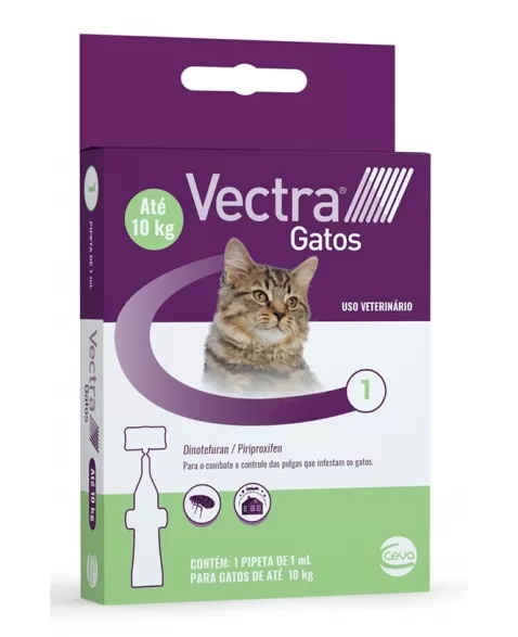 Antipulgas Vectra Gatos 1 ml