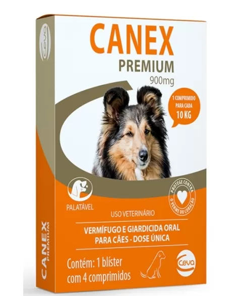 CANEX PREM. 900MG 120CTX10KG 4CP