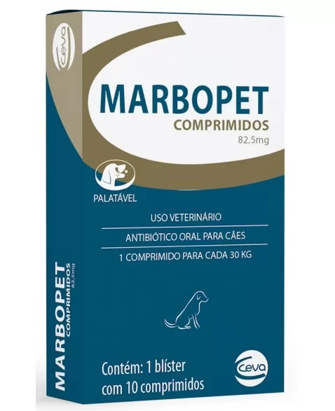 MARBOPET 82.5MG 30KG 10 COMP