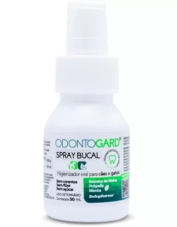 Spray Dental Botupharma Odontogard para Cães e Gatos 50 ml