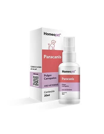 Sistema de Terapia Homeopet Paracanis para Cães 30 ml